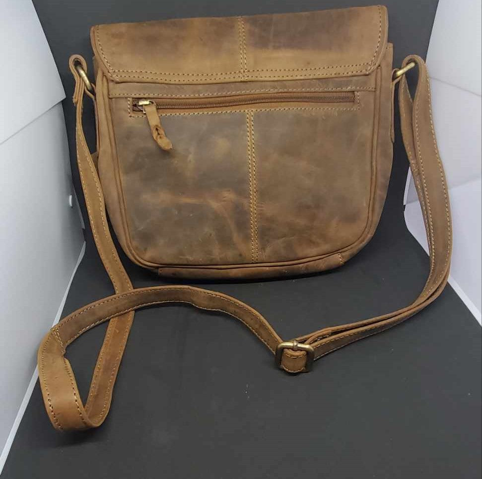 Sac bandoulière en cuir de vachette 20602
