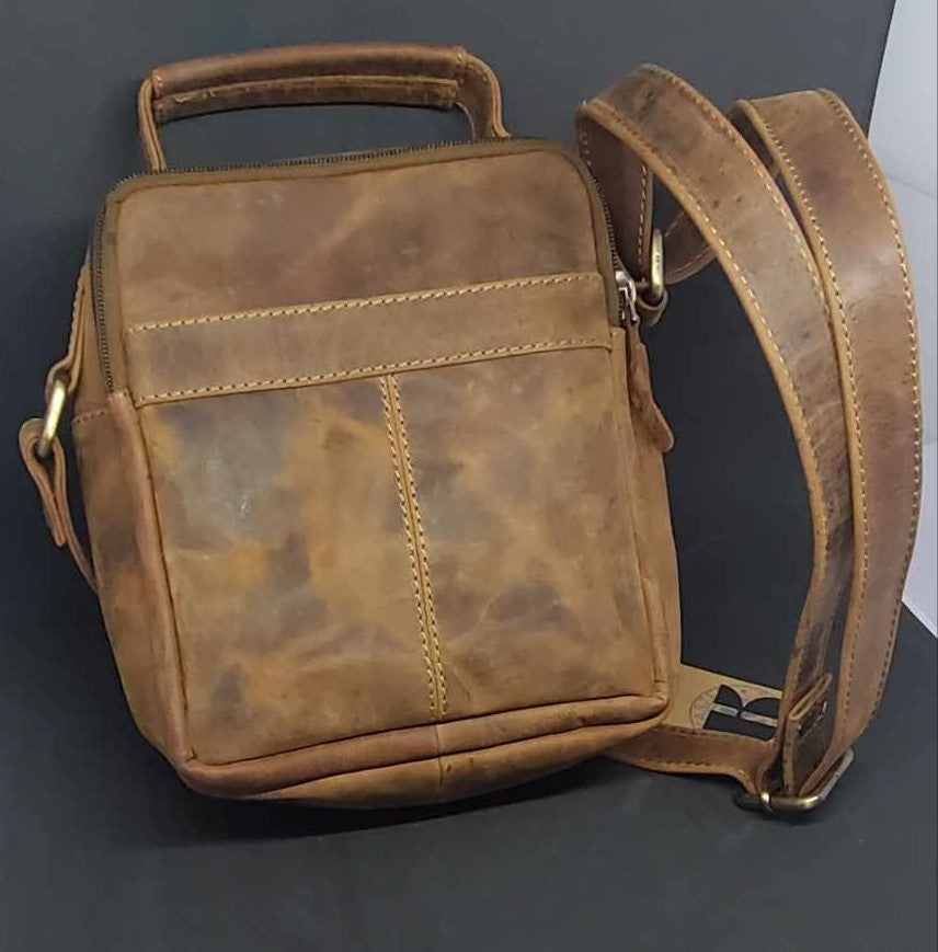 Sacoche en cuir de vachette 20692