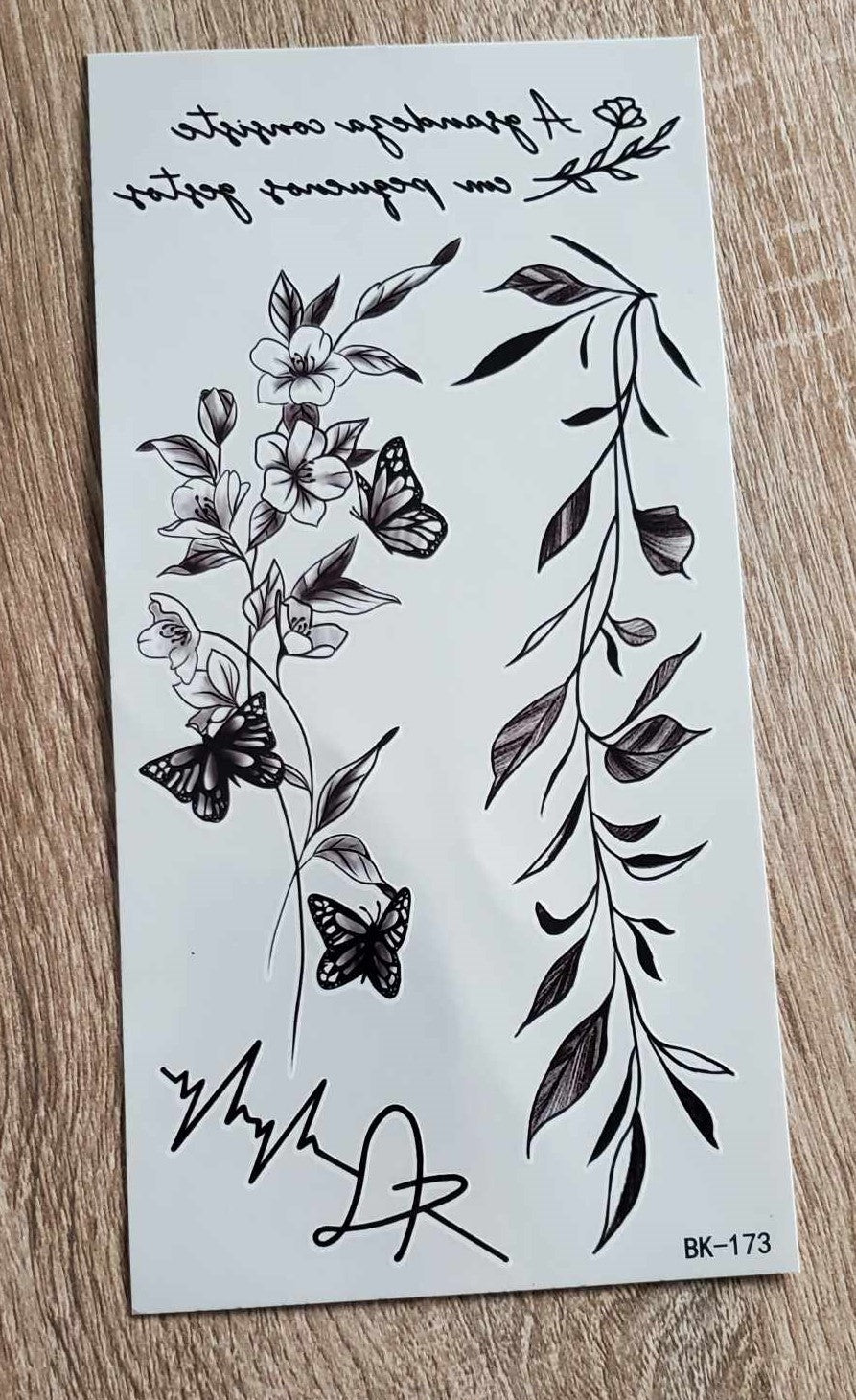 Tatouage éphémère grand format