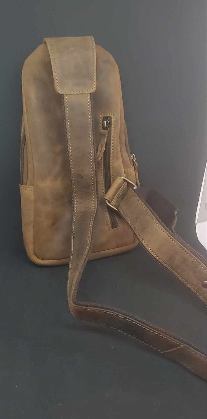 Porté travers en cuir de vachette 20693