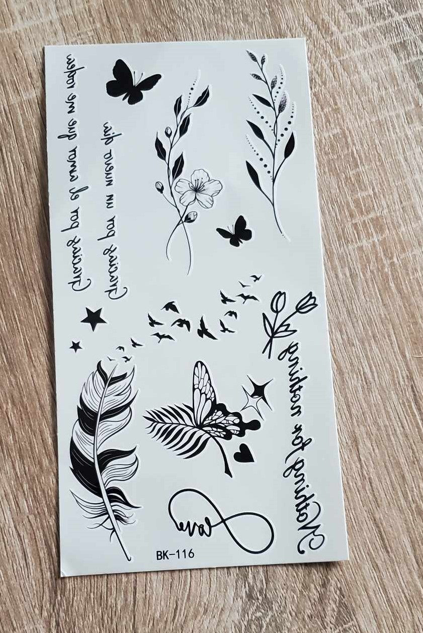 Tatouage éphémère grand format