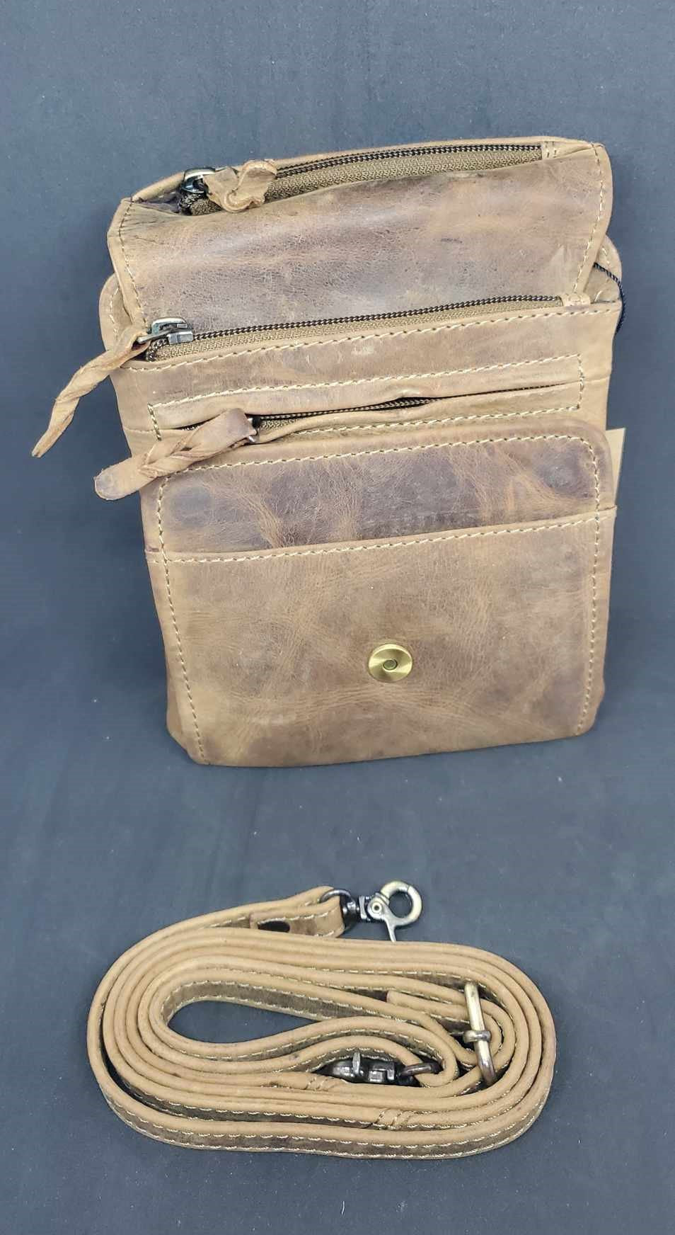 Petit sac bandoulière en cuir 20619