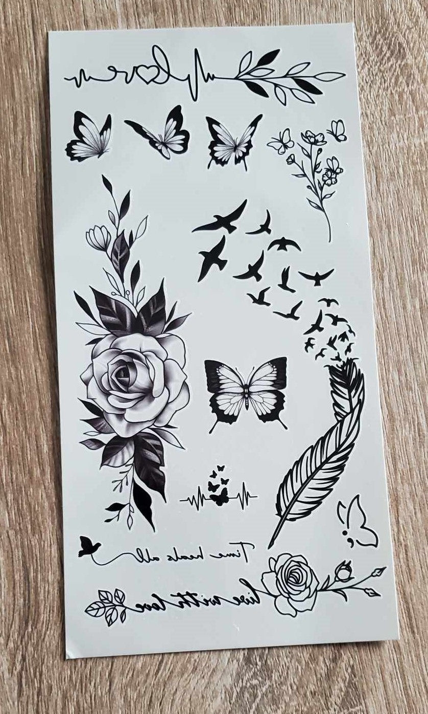 Tatouage éphémère grand format