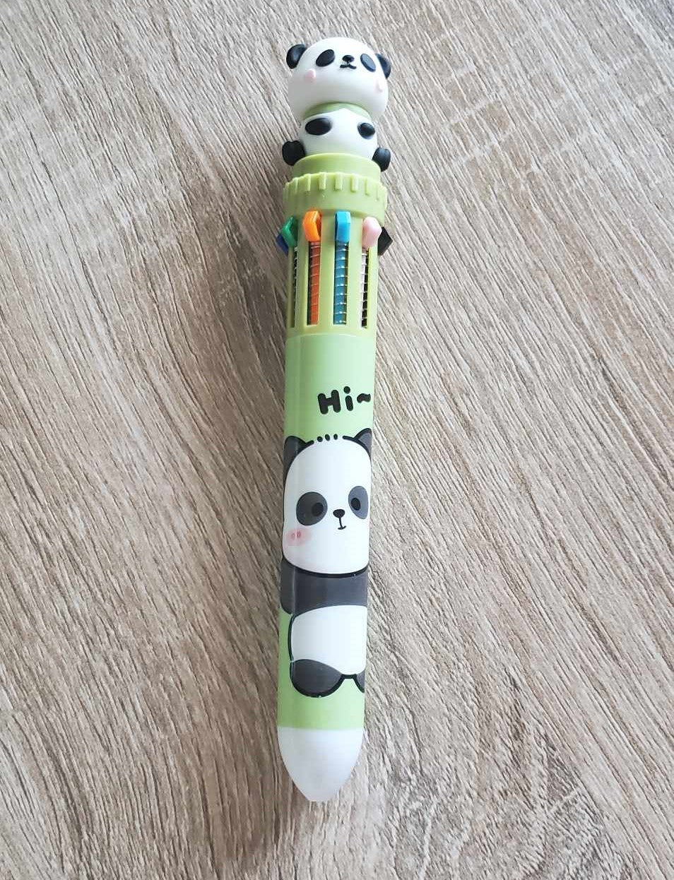 Stylos panda 10 couleurs