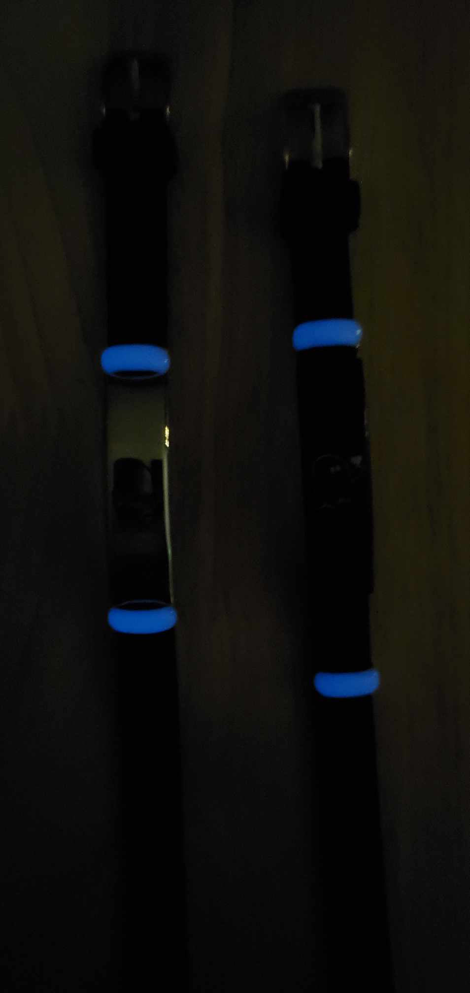 Bracelets couple de fantômes en acier inoxydable