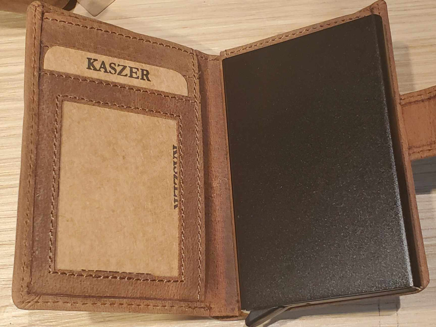 Porte cartes en cuir de vachette 580904