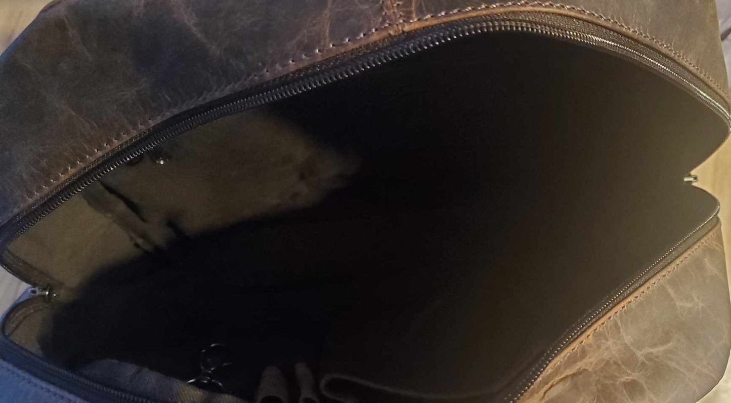 Sac à dos en cuir de buffle 20094