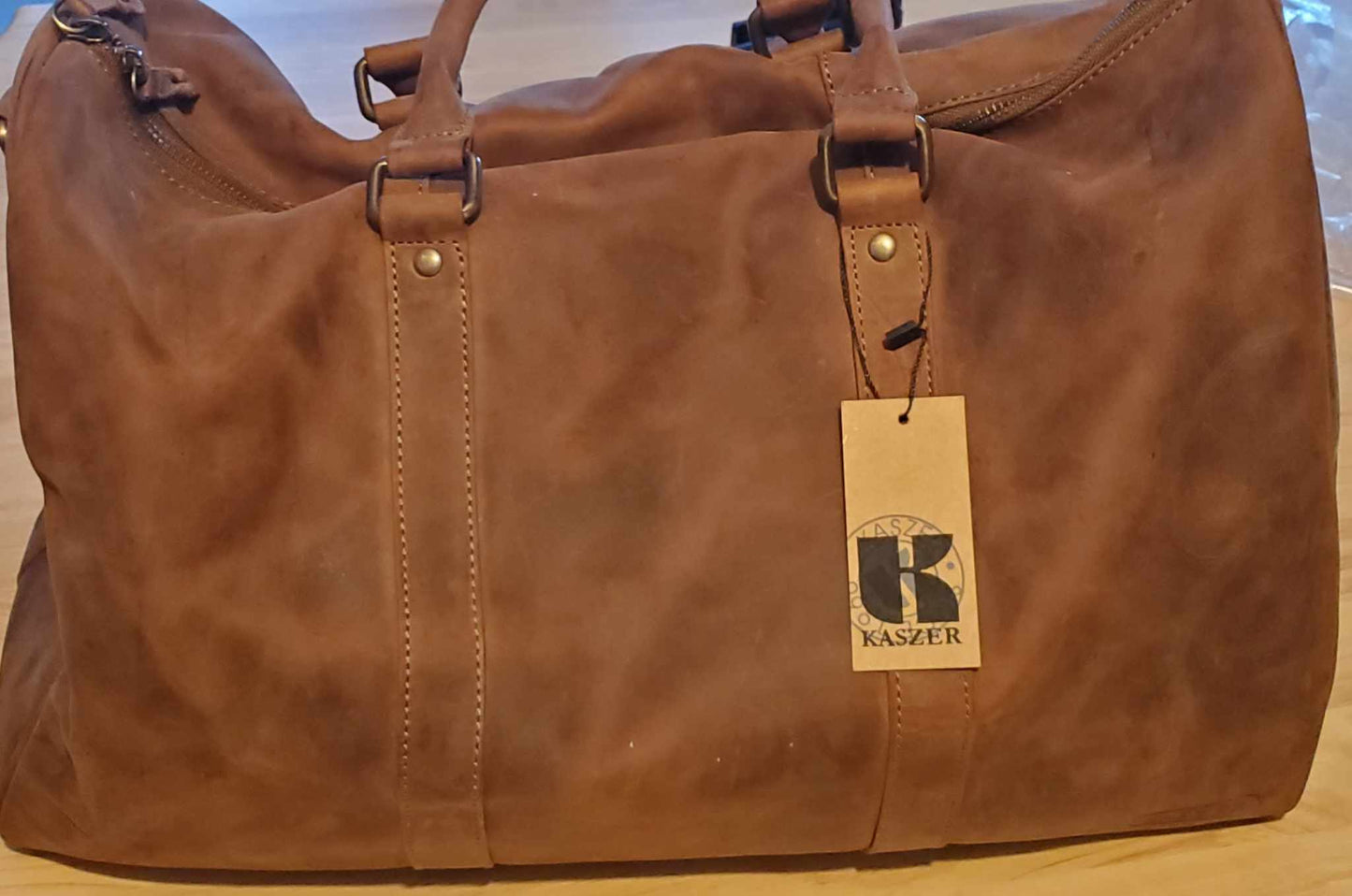 Sac week-end en cuir de vachette 20846