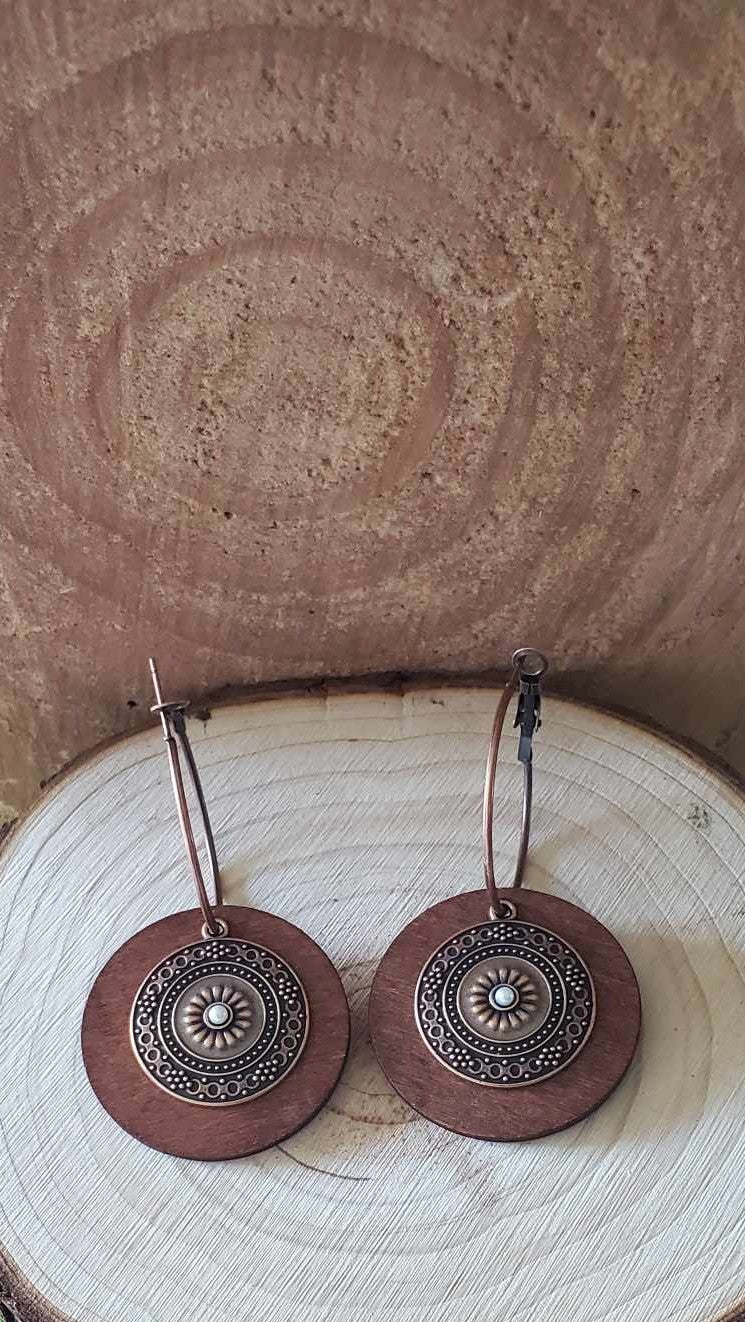 Boucles d'oreilles créoles