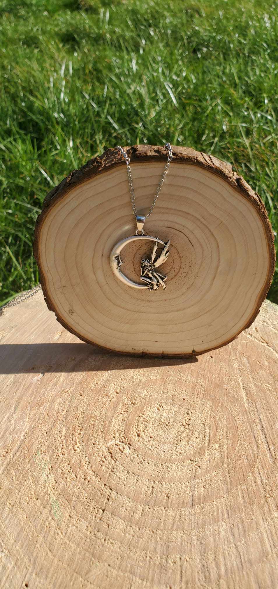 Collier fée de la lune