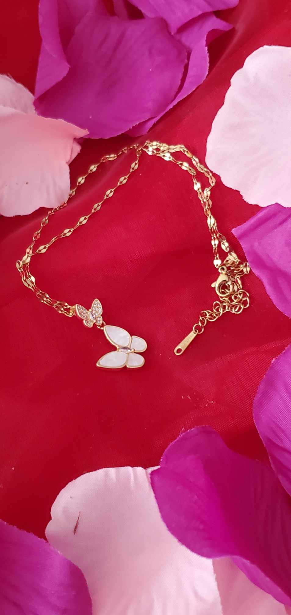 Collier Mariposa en acier inoxydable