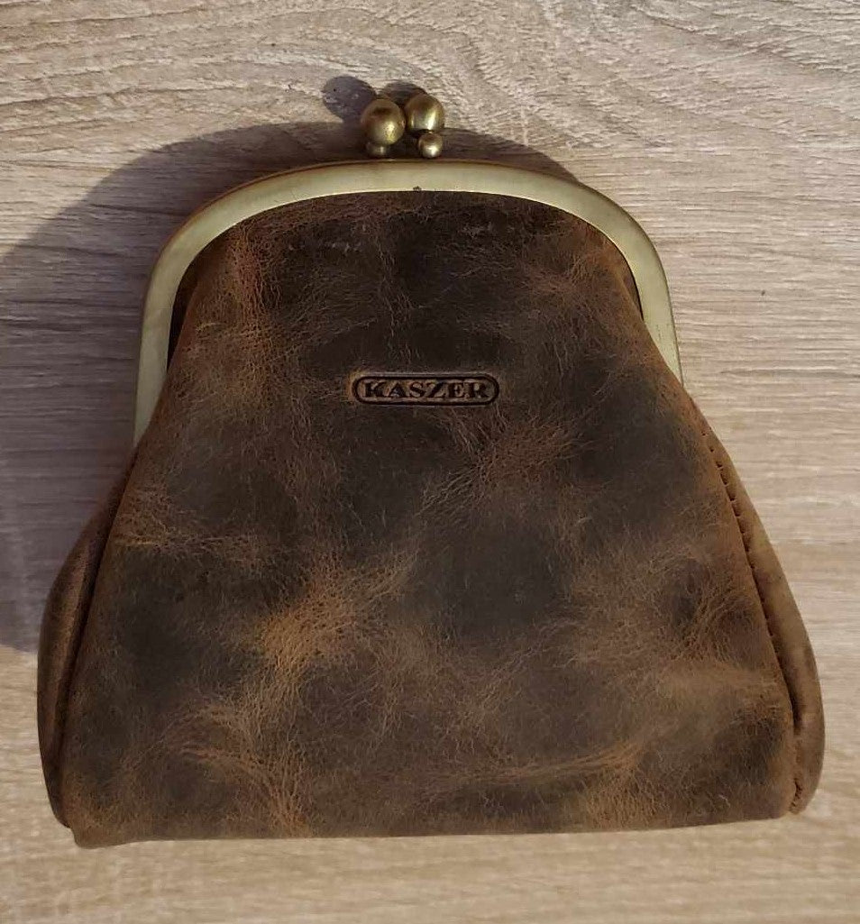 Grande bourse en cuir de vachette 557004