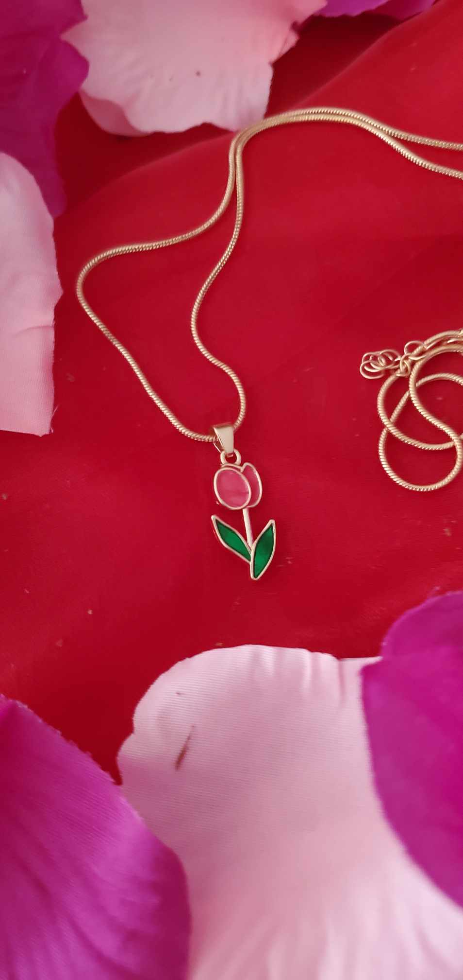 Collier Tulipa en acier inoxydable