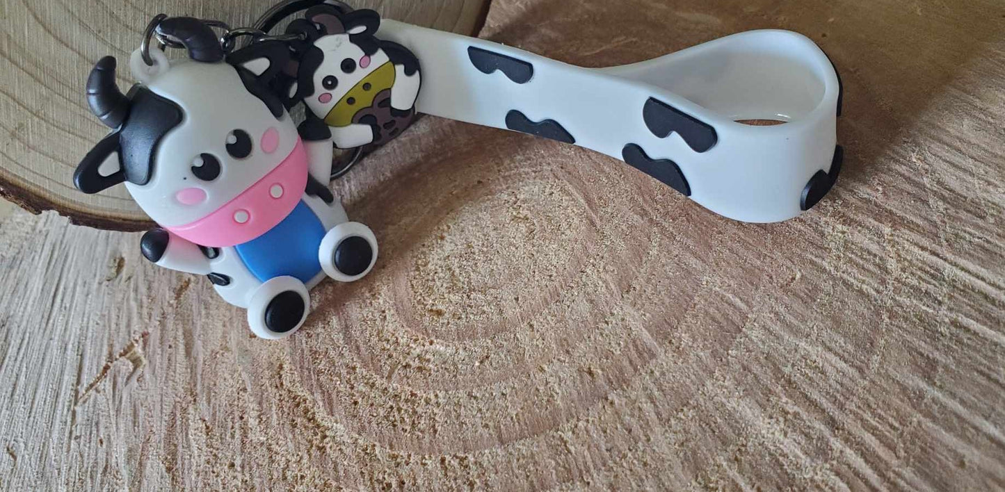 Porte clés vache