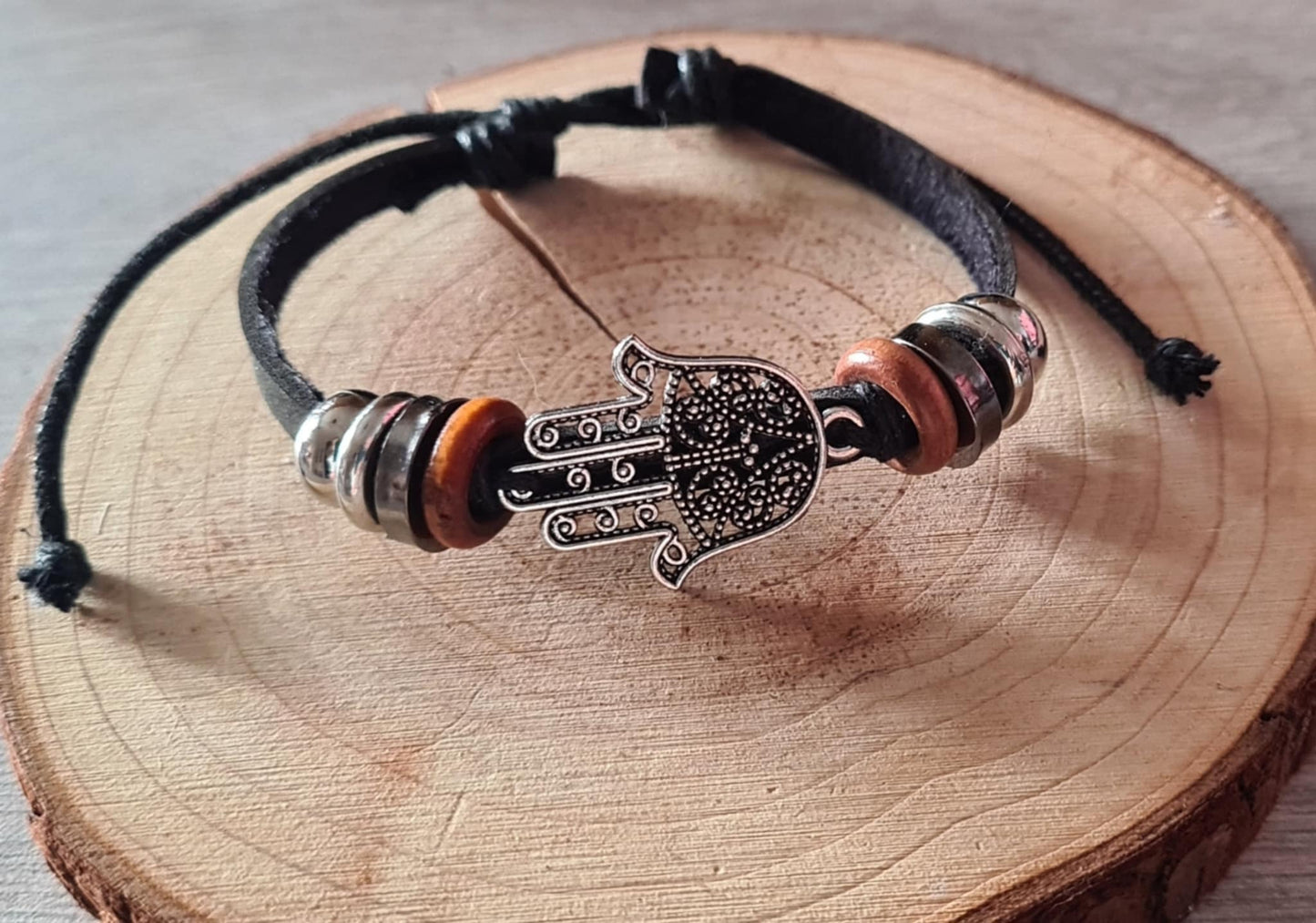 Bracelet imitation cuir