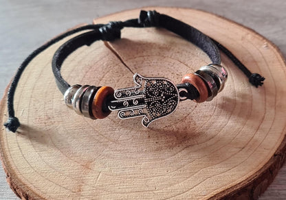 Bracelet imitation cuir