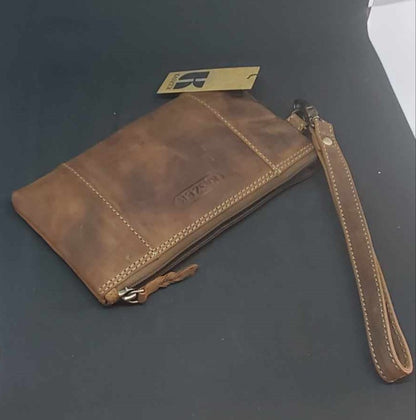 Pochette à main en cuir de vachette 20859