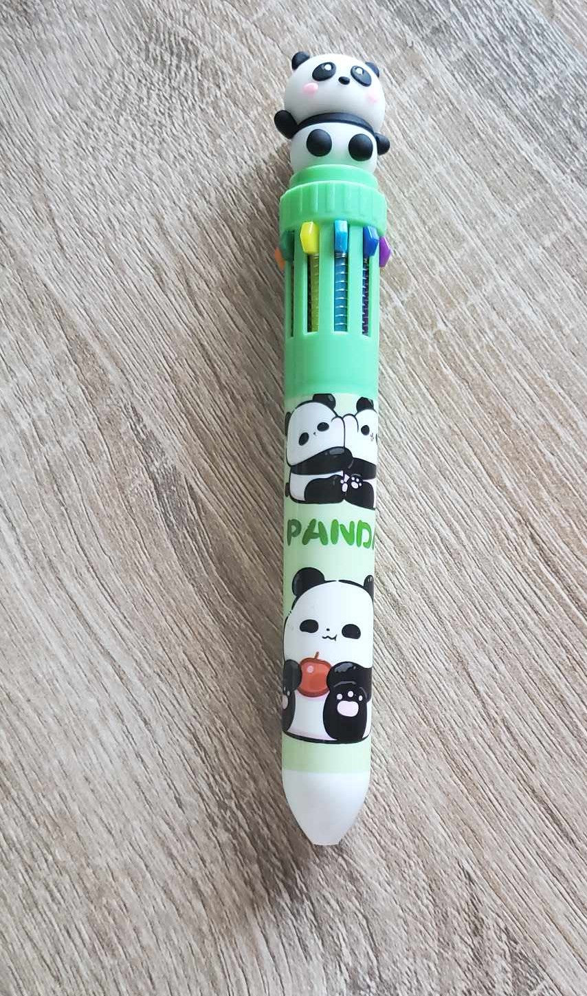 Stylos panda 10 couleurs