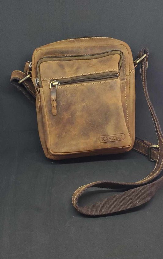 Sacoche en cuir de vachette 20691