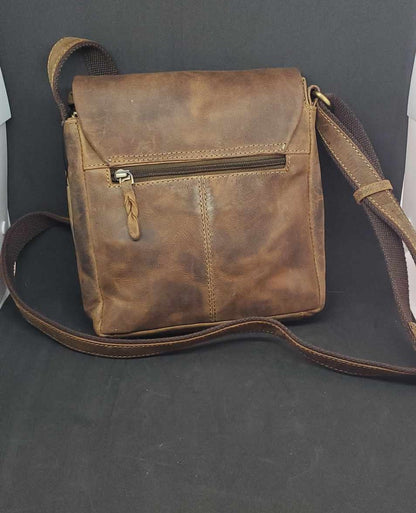 Sac multipoche en cuir de vachette 20826