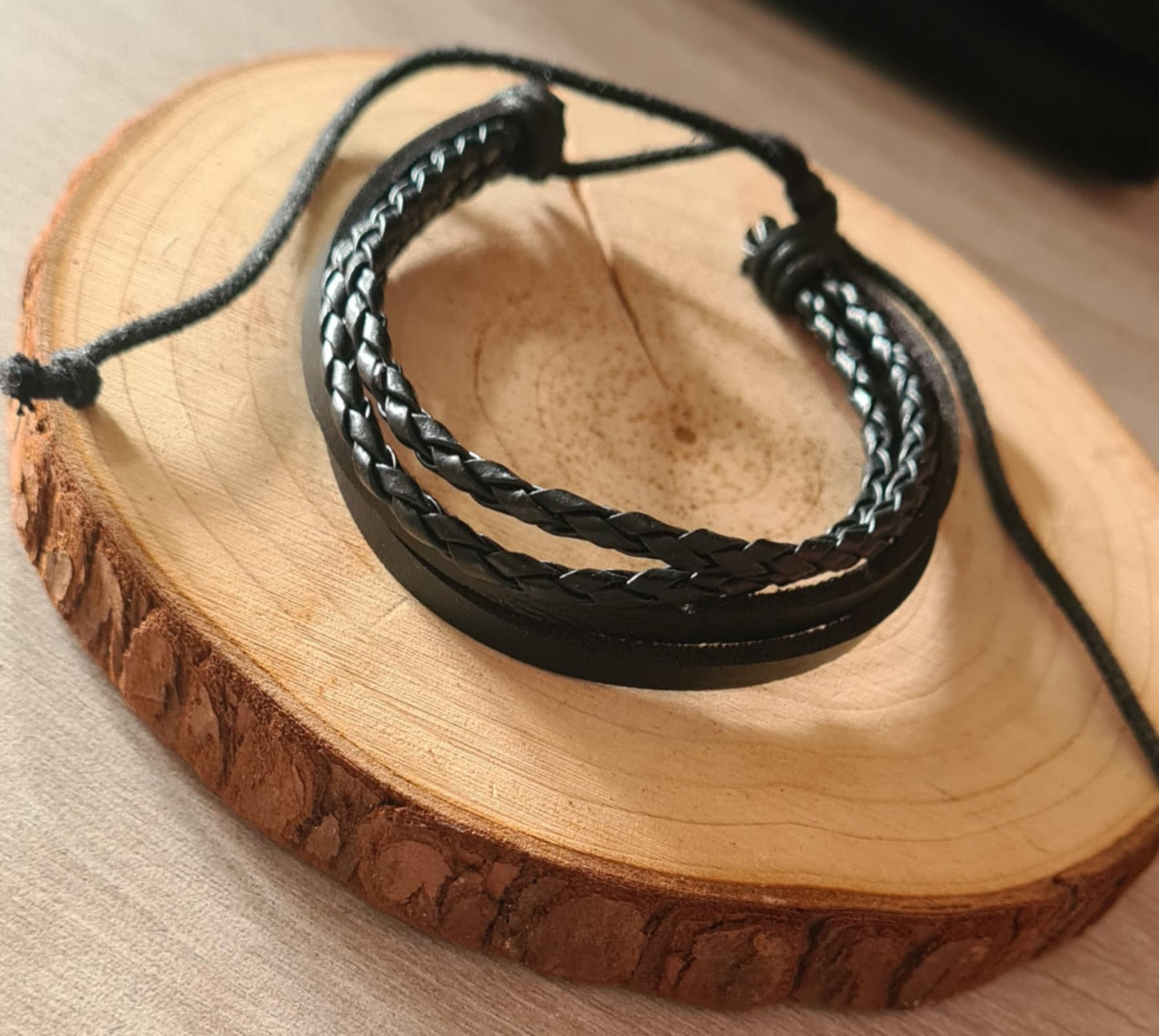 Bracelet imitation cuir