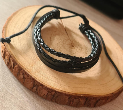 Bracelet imitation cuir