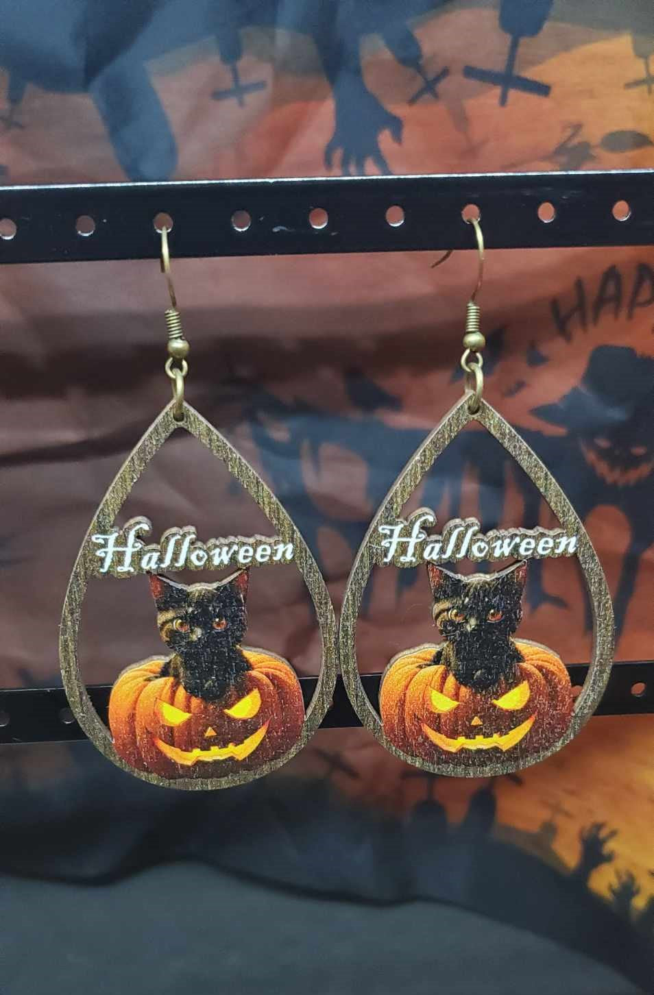 Boucles d'oreilles Halloween