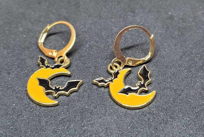 Boucles d'oreilles chauves-souris