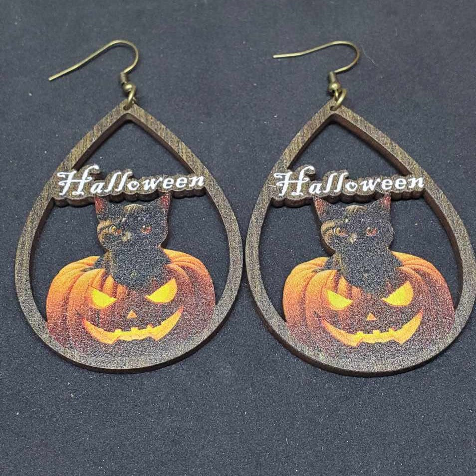 Boucles d'oreilles Halloween