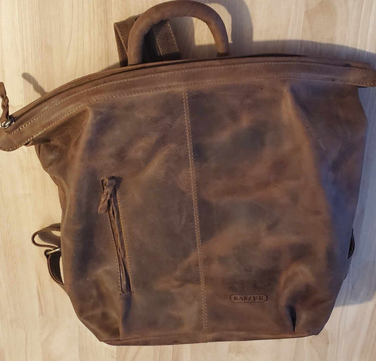 Sac à dos en cuir de vachette 20835