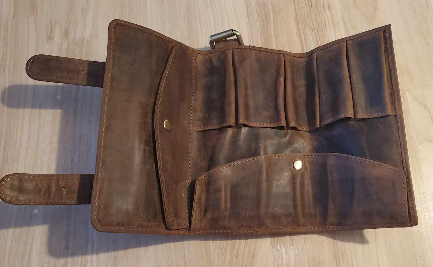 Trousse à outils pour moto en cuir de vachette 20849