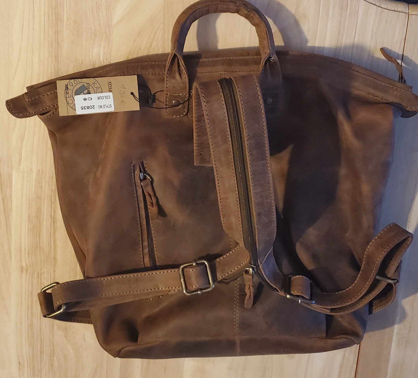 Sac à dos en cuir de vachette 20835