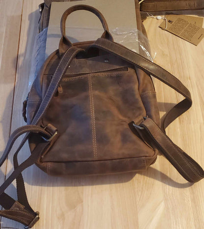 Petit sac à dos en cuir de vachette 20863