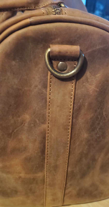 Sac week-end en cuir de vachette 20846