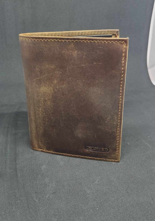 Portefeuille en cuir de vachette
