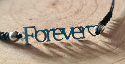 Bracelet symbole en acier inoxydable