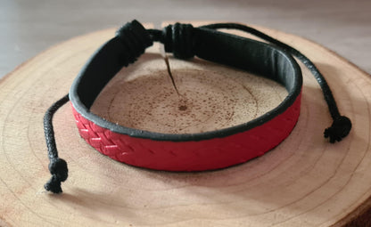 Bracelet imitation cuir