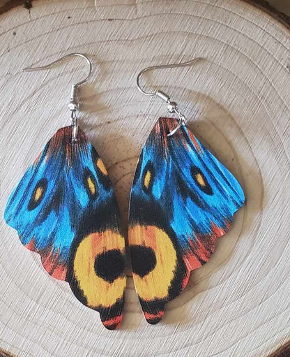 Boucles d'oreilles ailes de papillon