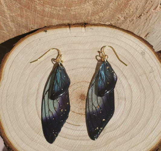 Boucles d'oreilles ail de fée
