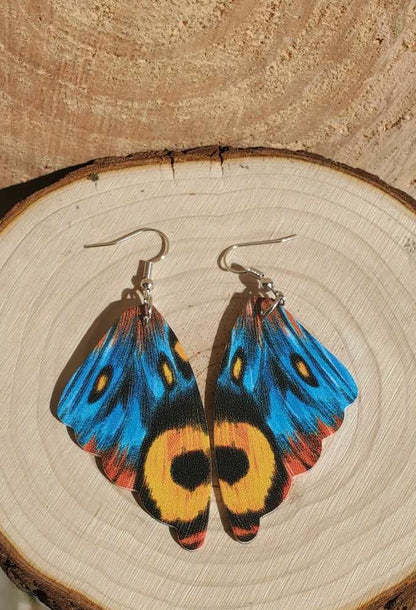 Boucles d'oreilles ailes de papillon