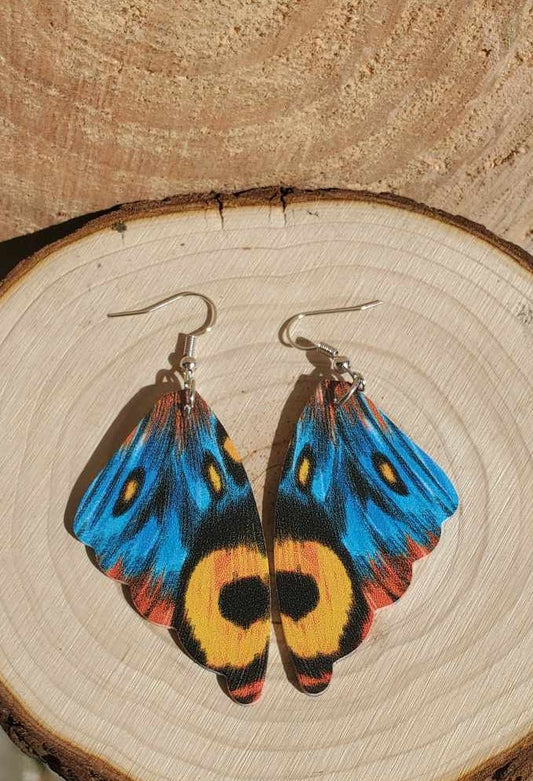 Boucles d'oreilles ailes de papillon