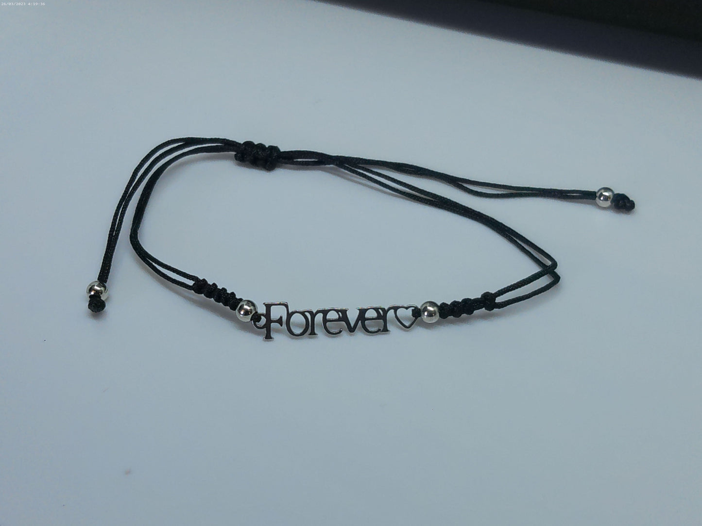 Bracelet symbole en acier inoxydable