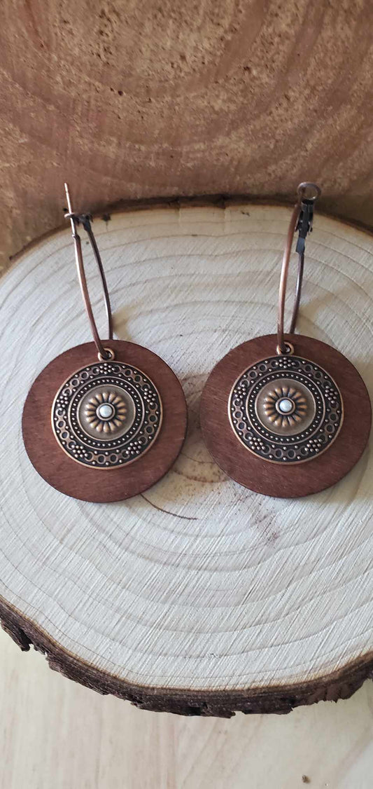 Boucles d'oreilles créoles