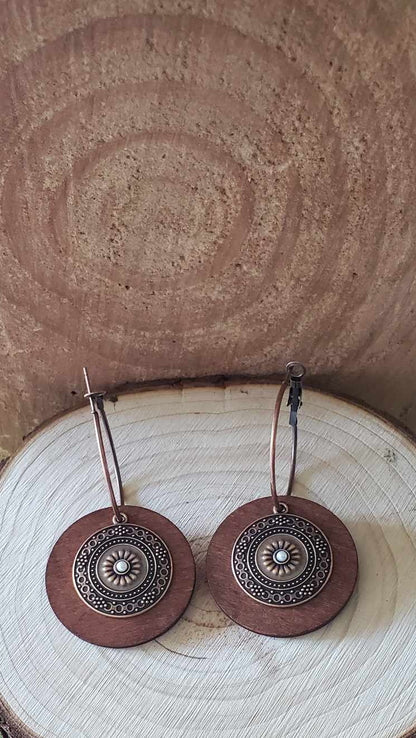Boucles d'oreilles créoles