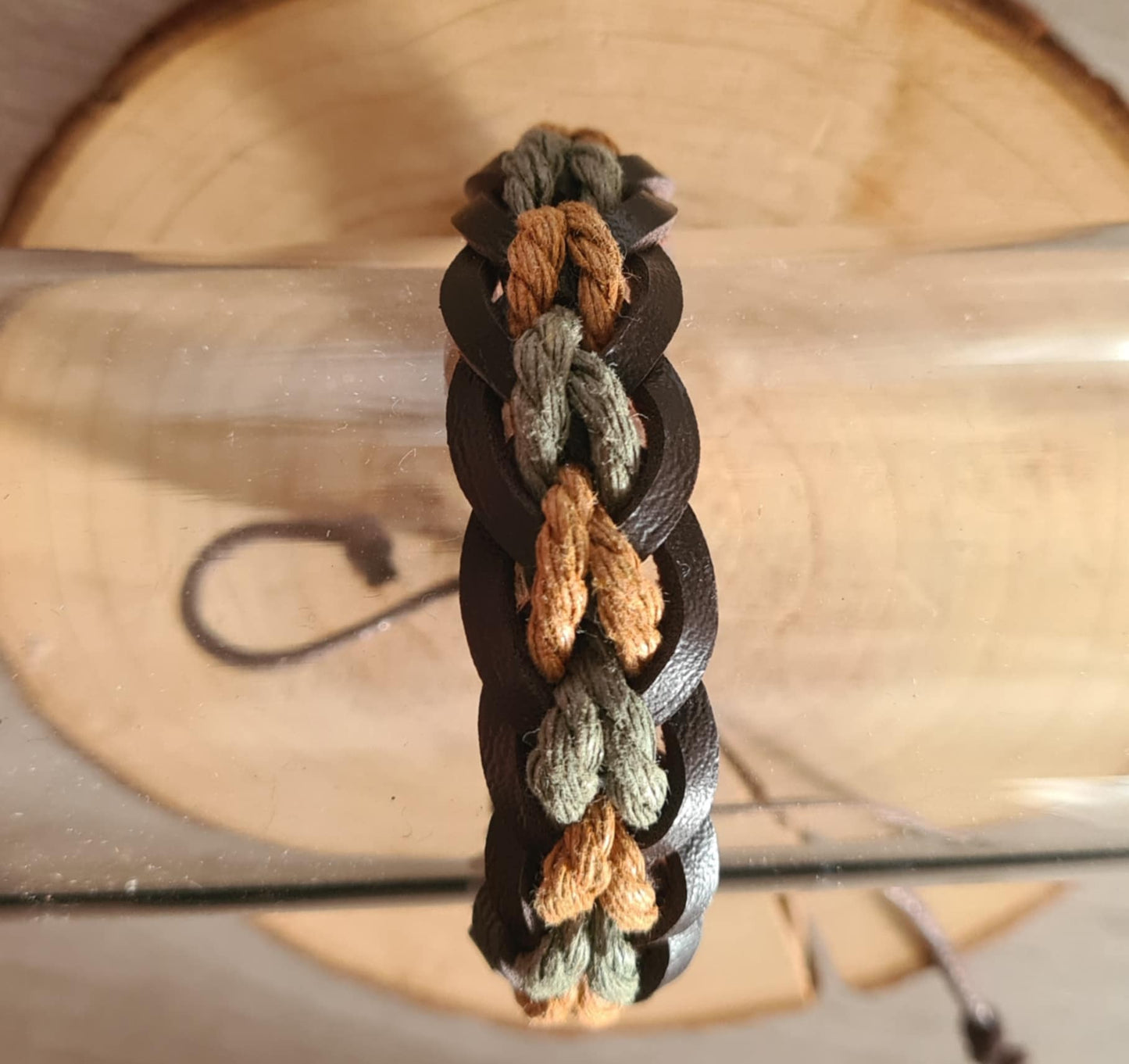 Bracelet imitation cuir