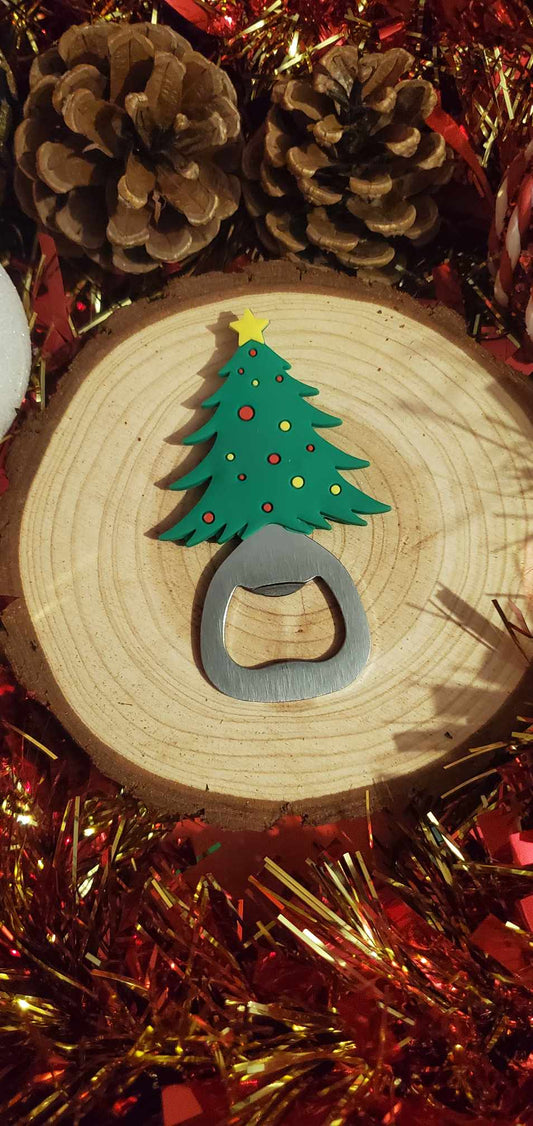 Décapsuleur motif sapin