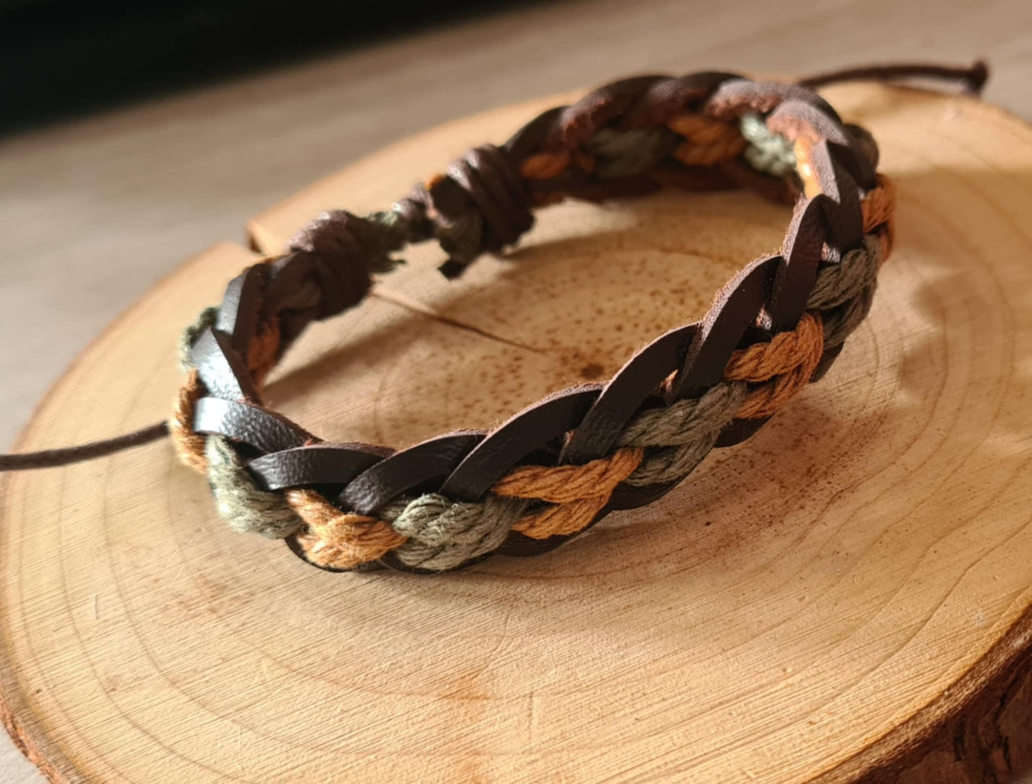 Bracelet imitation cuir