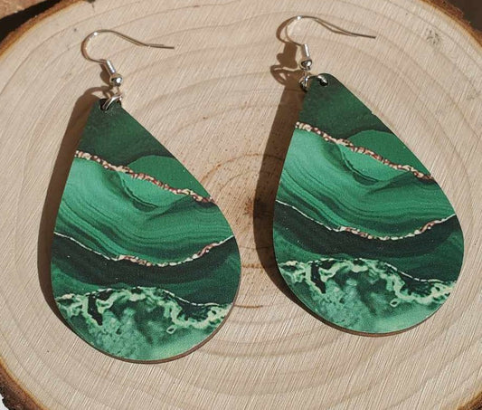 Boucles d'oreilles gouttes