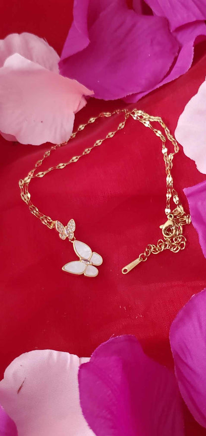 Collier Mariposa en acier inoxydable