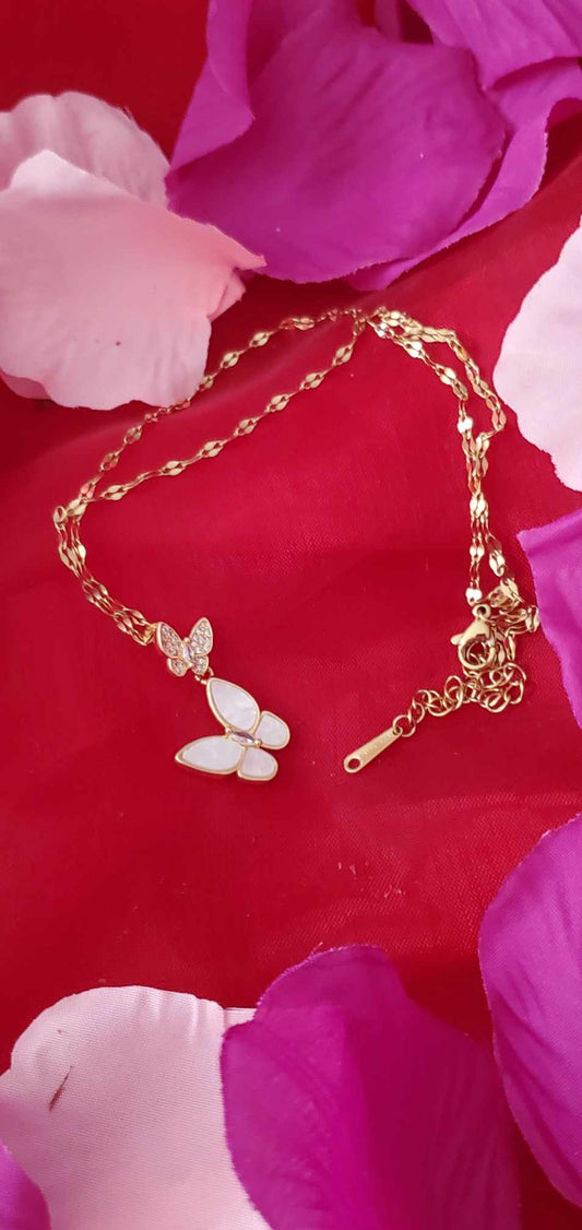 Collier Mariposa en acier inoxydable